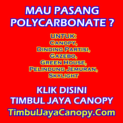 Jasa Pemasangan Polycarbonate di Bali
